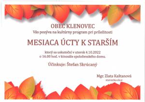 Mesiac úcty k starším