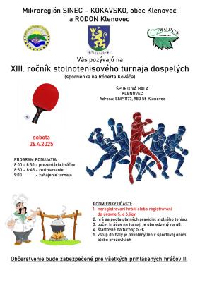 Stolnotenisový turnaj